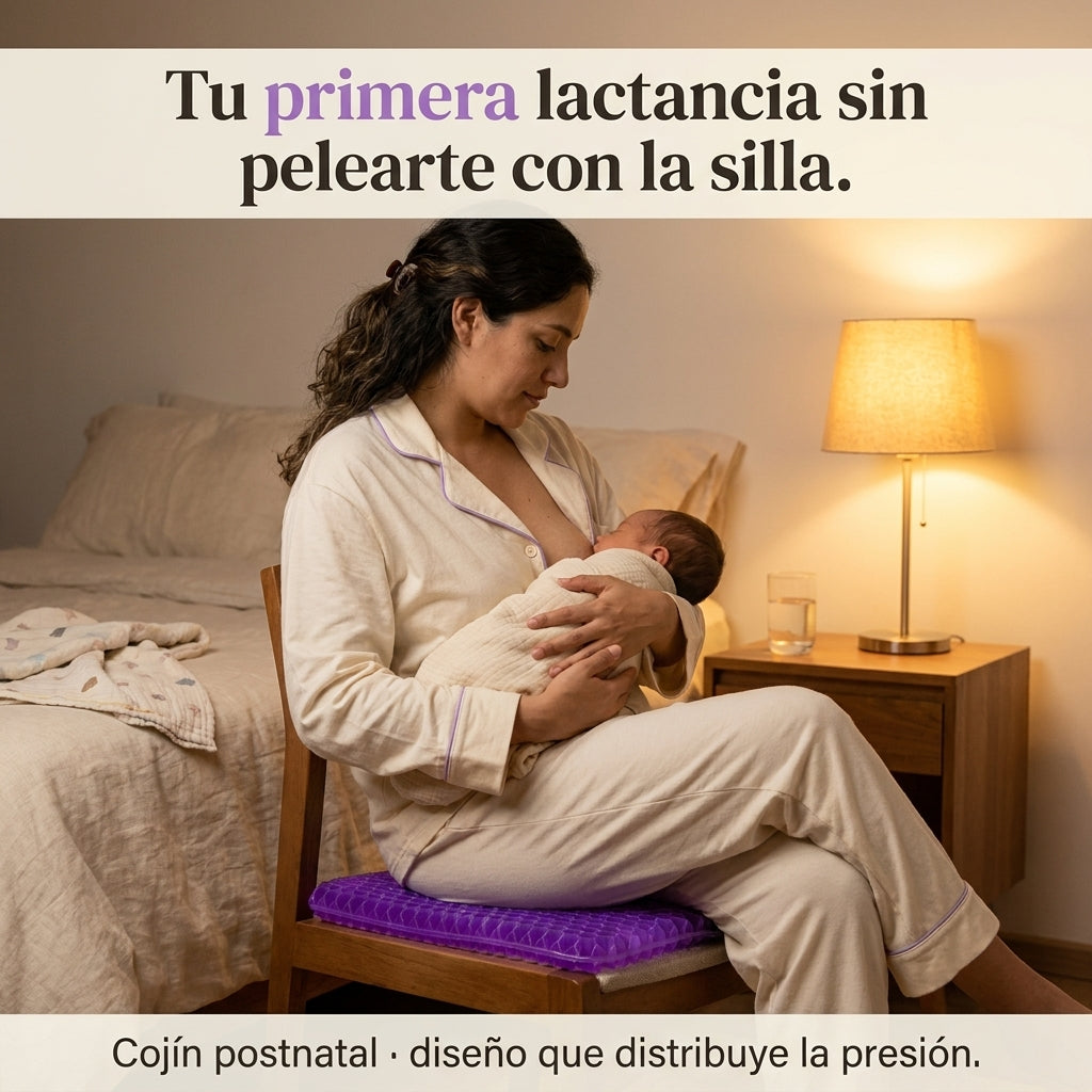 LactaSuave · Cojín honeycomb gel doble capa para tu cuarentena — vista 5