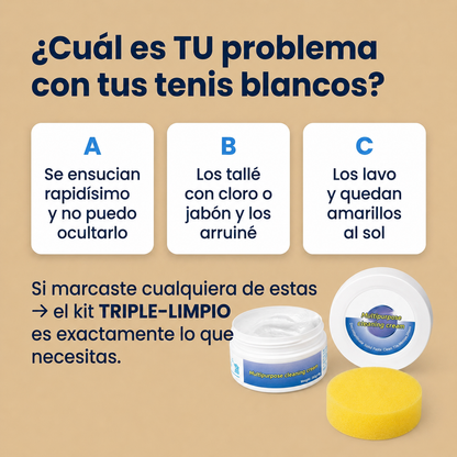 LIMPIADOR ZAPATO: PROMO 2x1